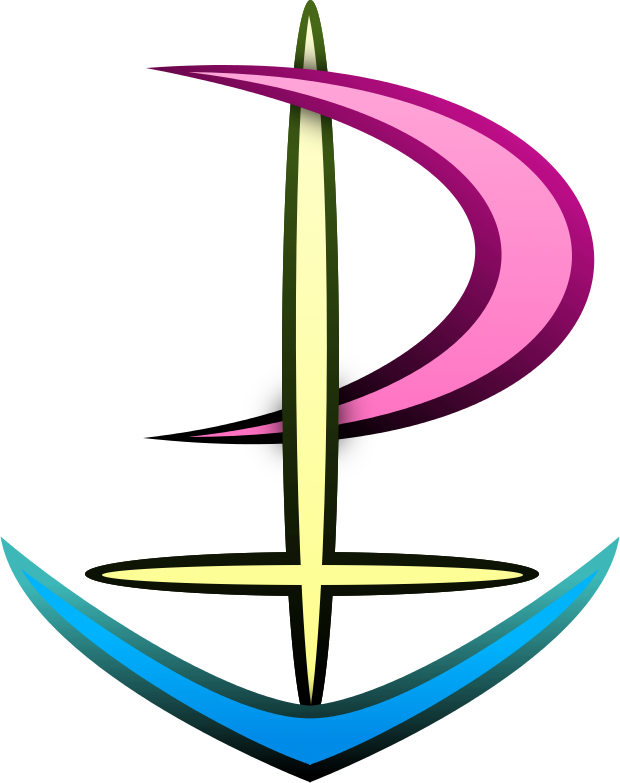P (Pansexual) Symbol by BlackWater627 on DeviantArt