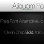 Aliquam Font - Free Alternative Font for Helvetica