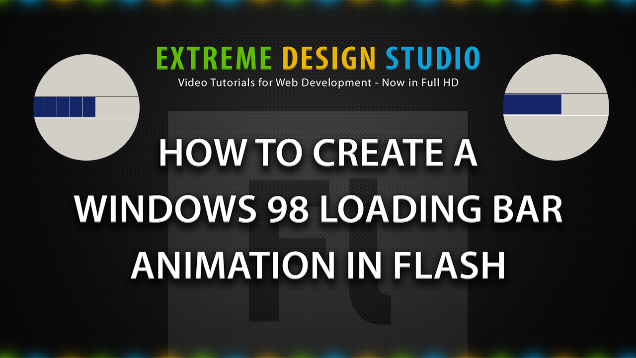 Create a Windows 98 Loading Bar Animation in Flash by eds-danny on DeviantArt Create a Windows 98 Loading Bar Animation in Flash by eds-danny on DeviantArt