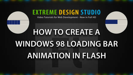 Create a Windows 98 Loading Bar Animation in Flash