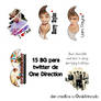 PACK 15 Backgrounds para Twitter de ONE DIRECTION