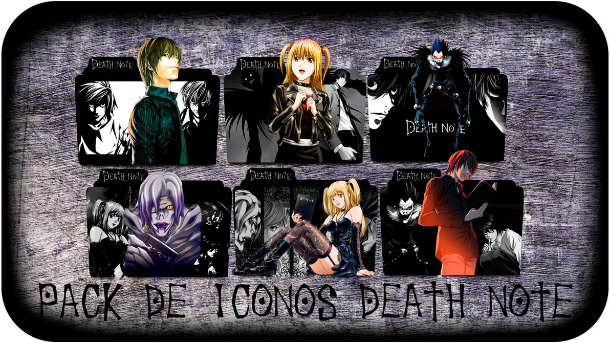 DEATH NOTE - ICONOS by EME-21 on DeviantArt