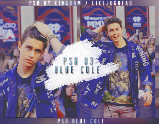 PSD COLORING 03 BLUE COLE