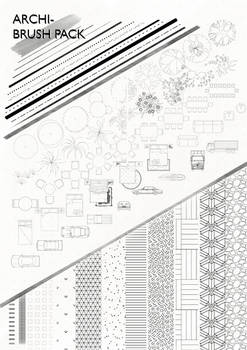 (Adobe Illustrator)Line Art and Architecture Suite