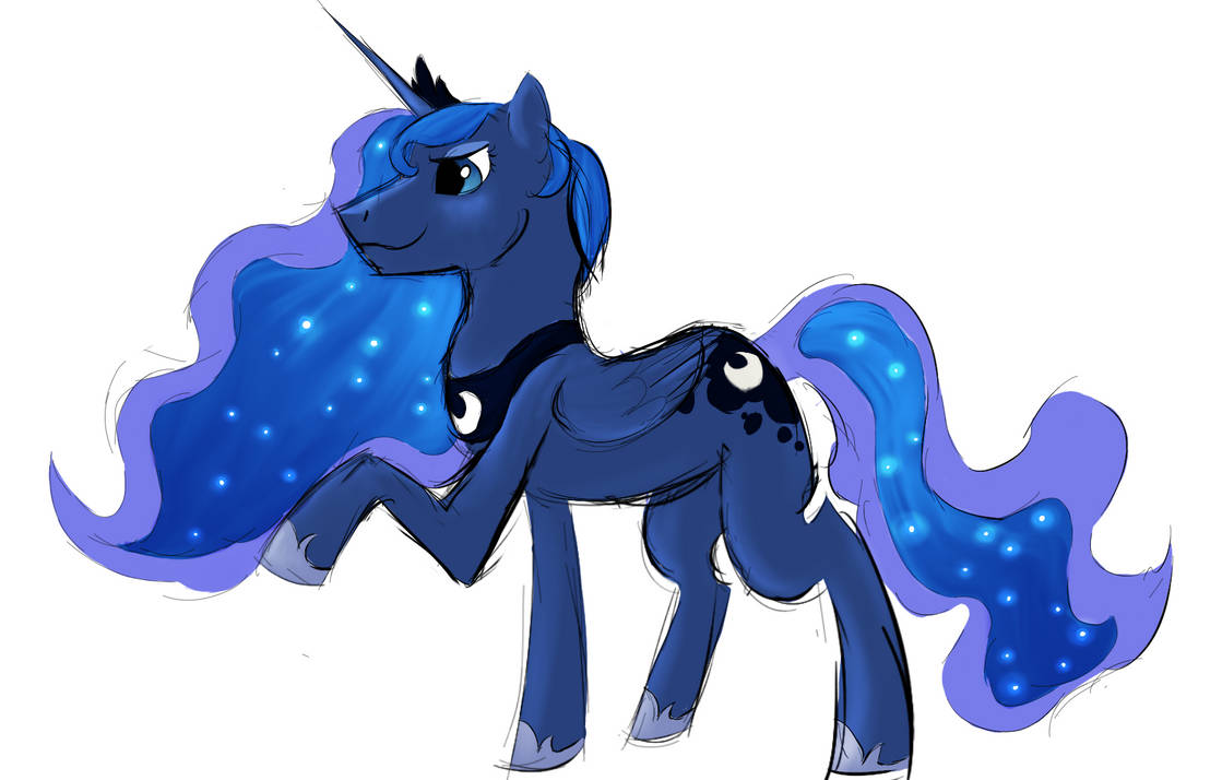 Princess Luna by wolf-lion-dragon on DeviantArt