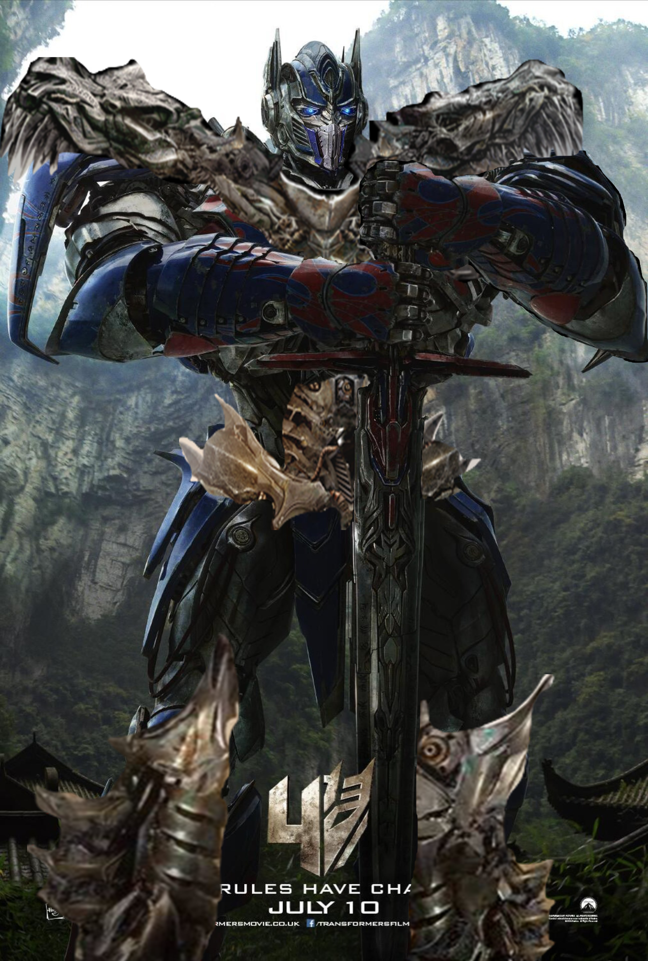 Optimus and Grimlock Combined by TheMarionick on DeviantArt