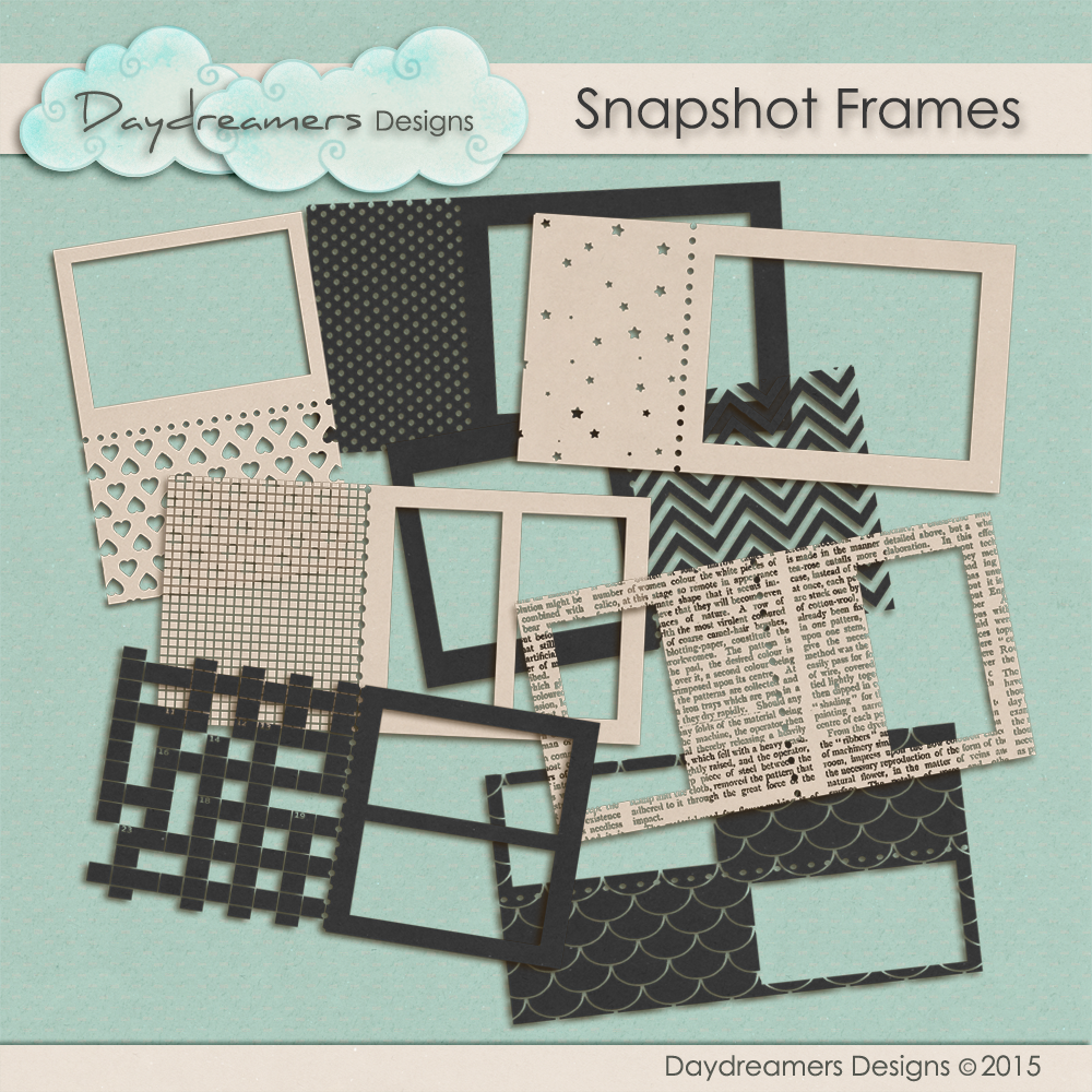 Snapshot Frames by DaydreamersDesigns