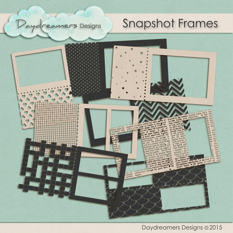 Snapshot Frames by DaydreamersDesigns