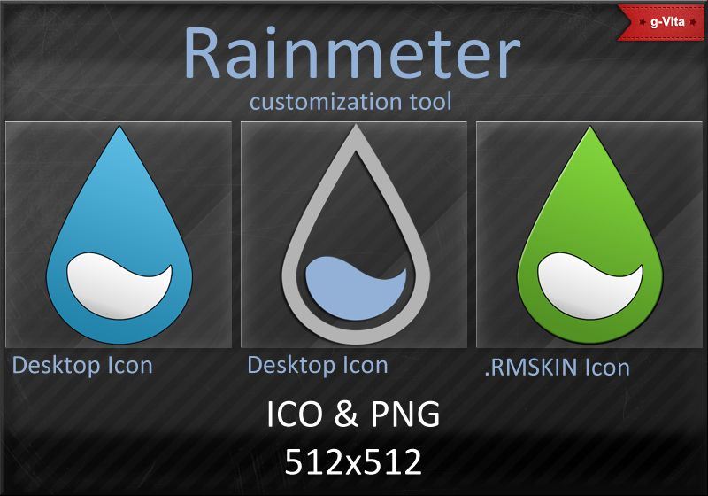 RainMeter Icons by g-Vita on DeviantArt