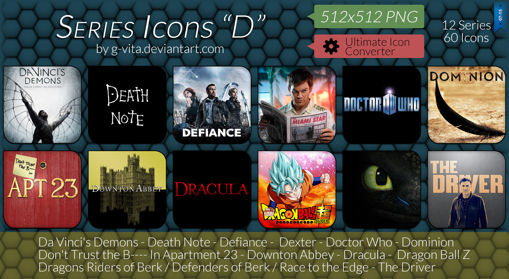 TV Series Icons D