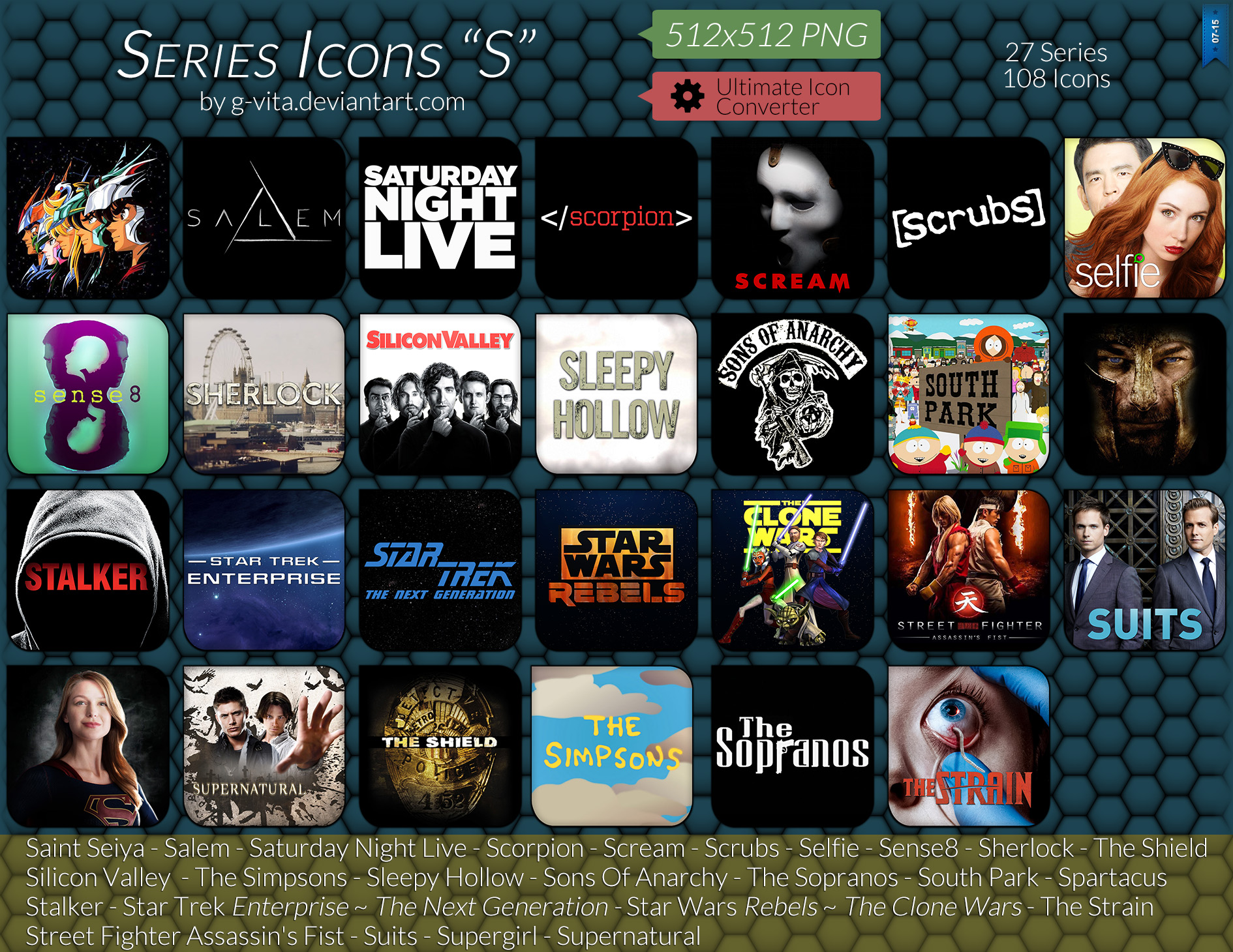 TV Series Icons S