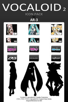 Vocaloid 2 Icon Pack