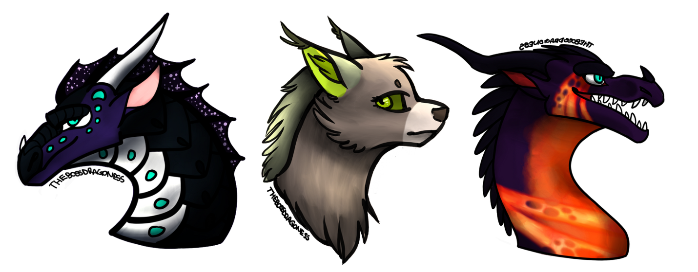 Commission Batch by thebossdragoness on DeviantArt