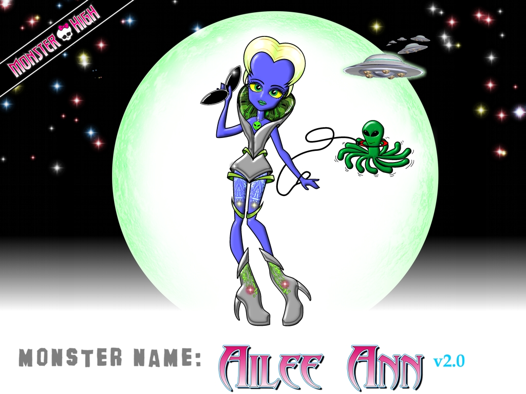 Monster High character: Ailee Ann v2.0 by cgartner on DeviantArt