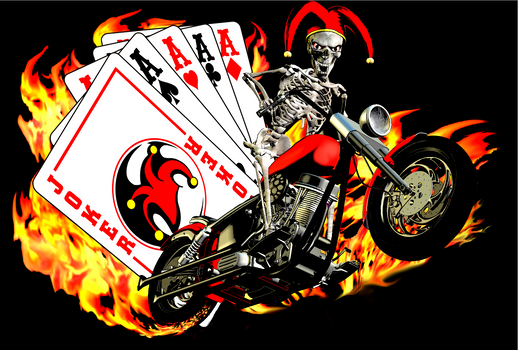 draft Poker Run design