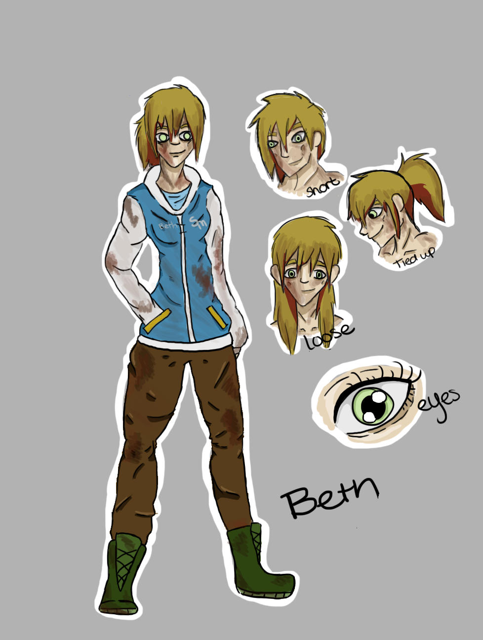 Beth My Walking Dead OC by InfernapeIsASpy on DeviantArt