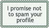 I Don't Spam My Thanks by AnScathMarcach