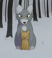 The Wolf and the Fawn