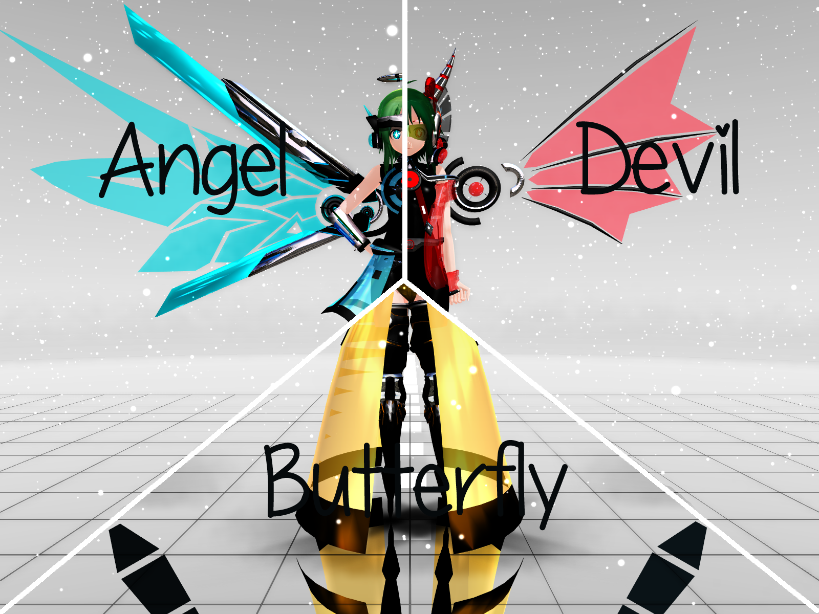 Updated Cyber Gumi Pack DL by megpoid625 on DeviantArt