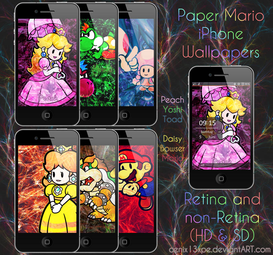 Paper Mario Iphone Wallpapers By Veritylens On Deviantart