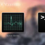 OS X Yosemite icons:Activity Monitor, Terminal