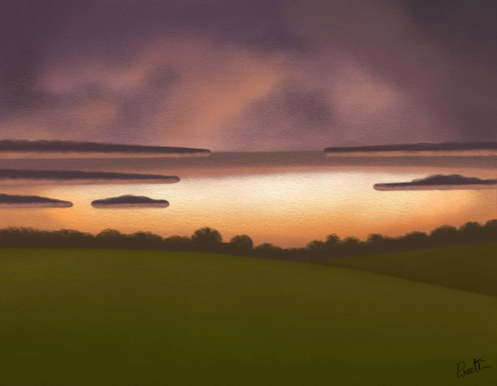 Sunset Sky by preetidixit on DeviantArt