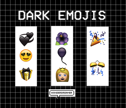 Dark Emojis