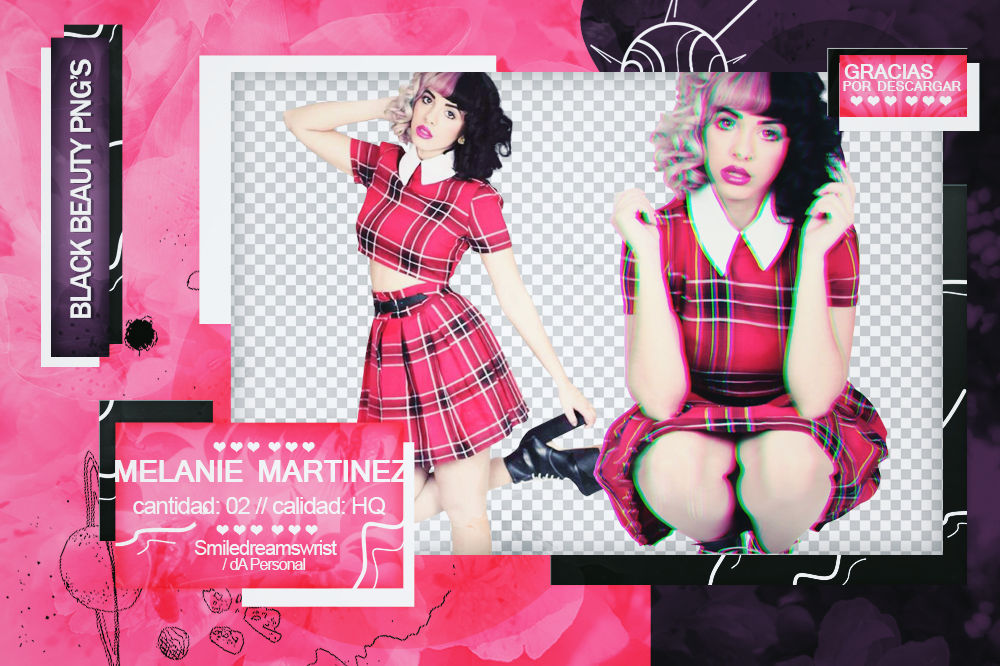 Pack Png #50|Melanie Martinez. by BlackBeautyPngs on DeviantArt