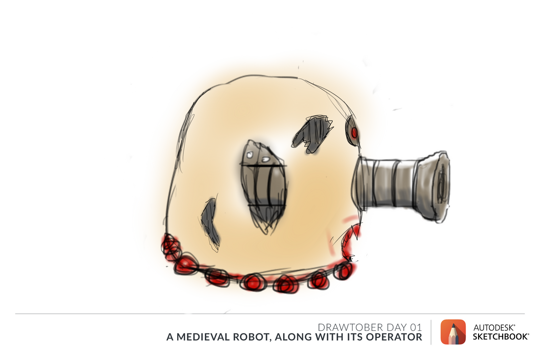 Drawtober Day 1 by EricsToyBox on DeviantArt
