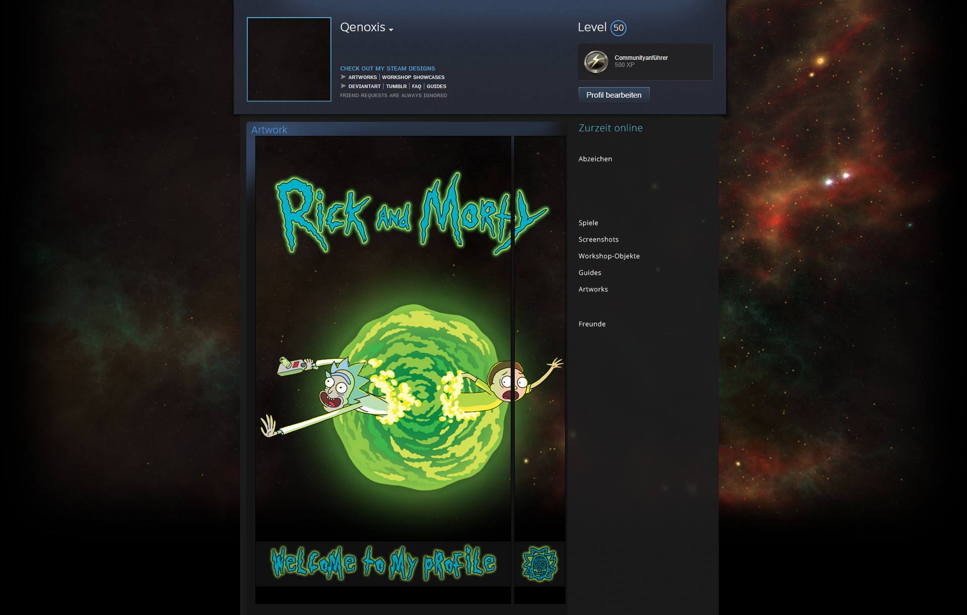 Rick And Morty Steam Steam Artwork Design - Rick and Morty by Qenoxis on DeviantArt