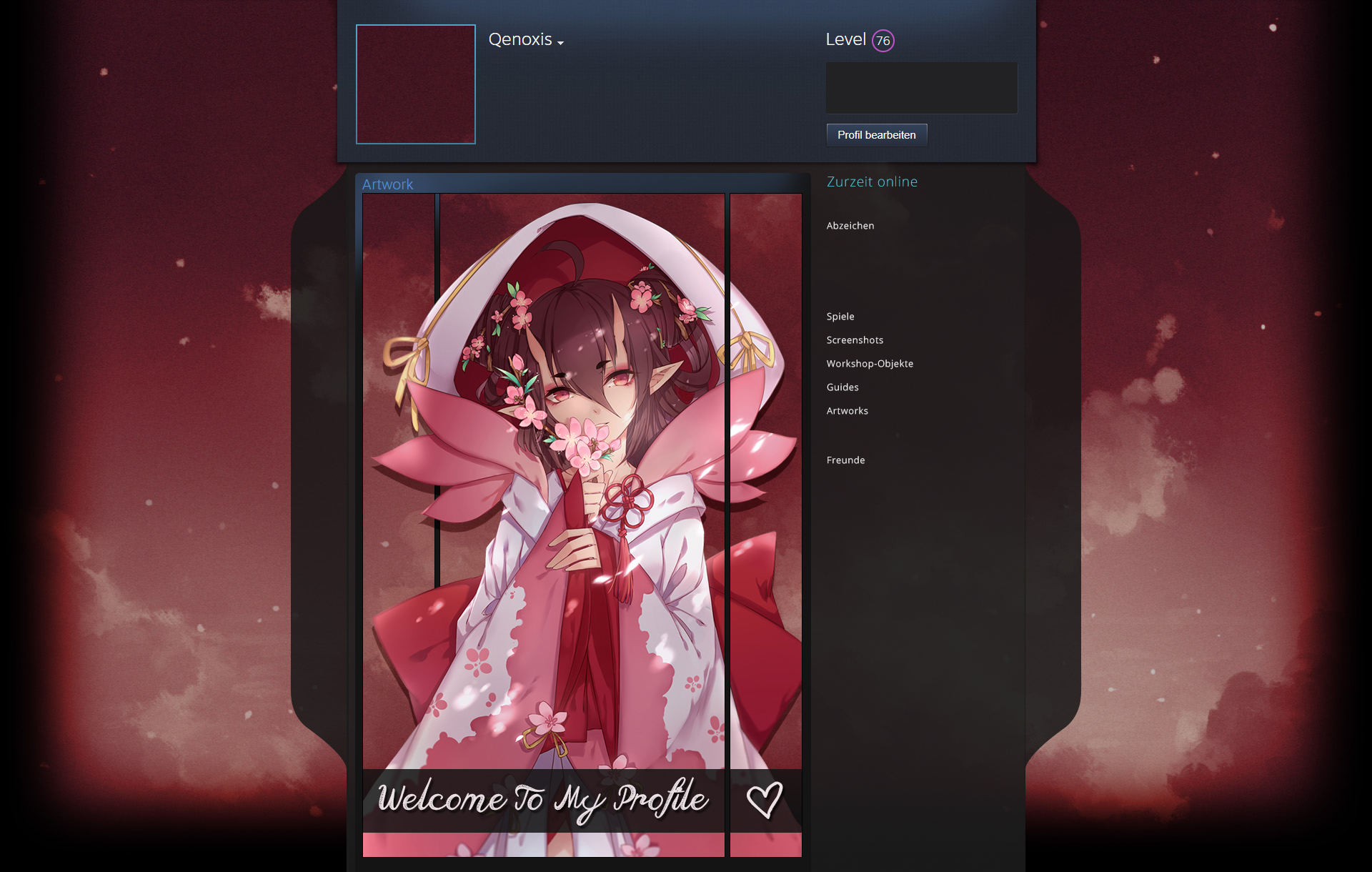 Steam Artwork Design - Cherry Blossom by Qenoxis on DeviantArt