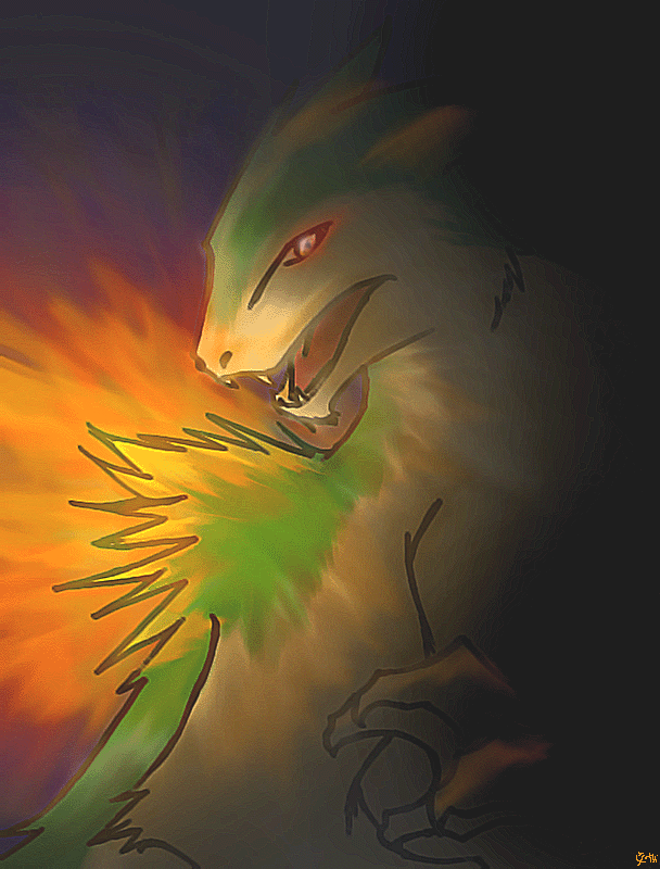 Shiny Typhlosion by Alex13Art on DeviantArt