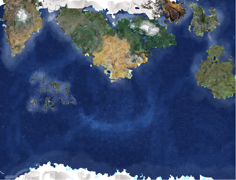 Map Of The Mushroom Kingdom