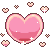 Pink Heart Icon by Zagittorch