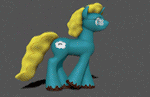 Devo Pony 3D Turntable by Harikon on DeviantArt