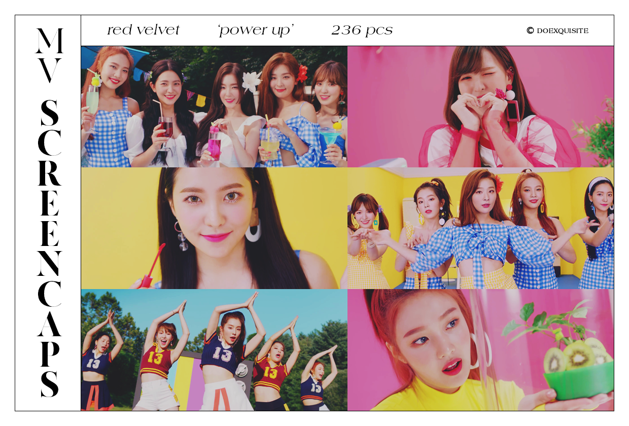 Red Velvet Power Up Mv Screen Caps By Doexquisite On Deviantart