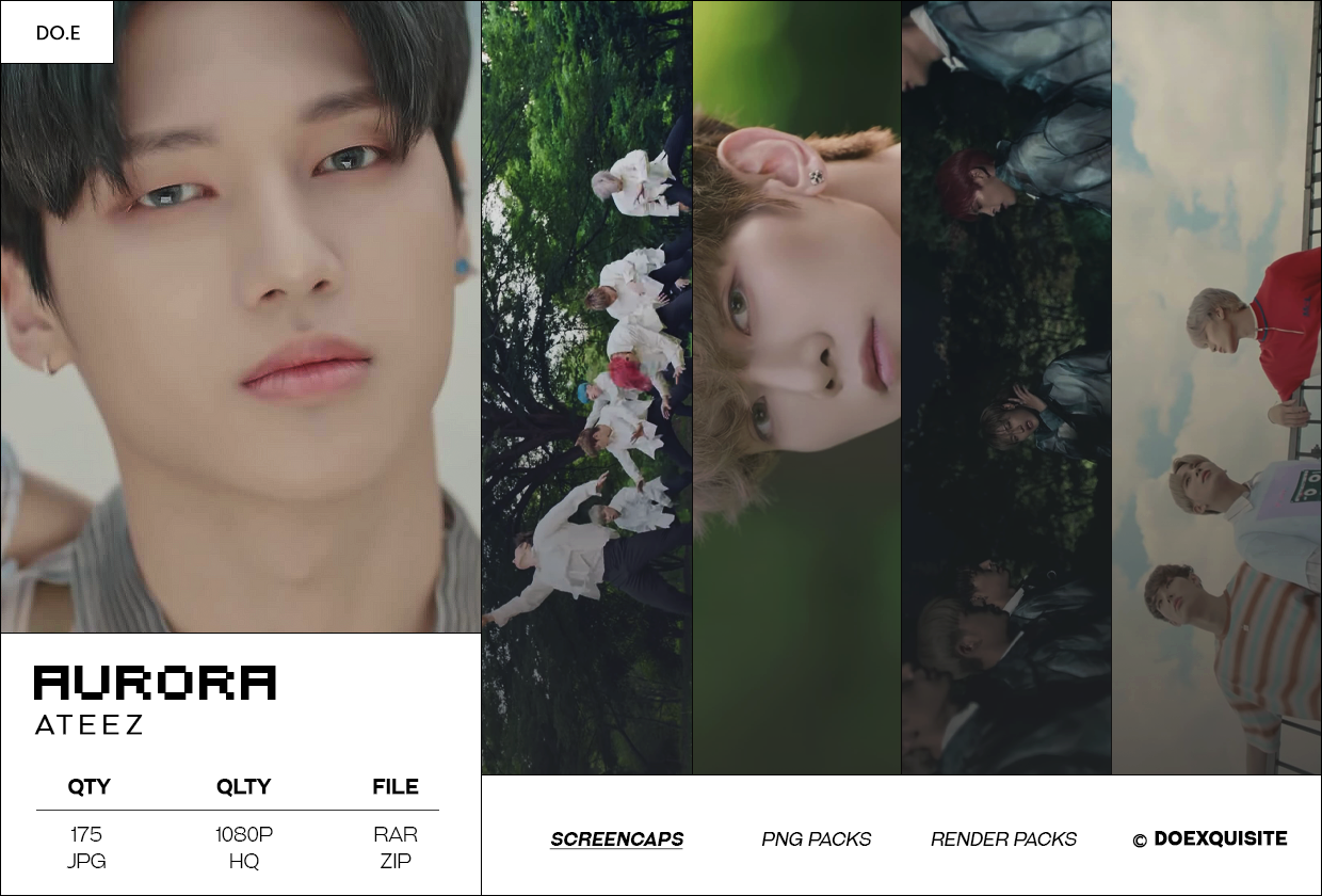 ATEEZ 'Aurora' Screencaps by doexquisite on DeviantArt
