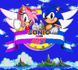 Sonic and Amy Title Screen Test by cloud6625 on DeviantArt