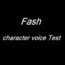 character voice Test