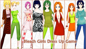 Bleach Girls Dress Up Game