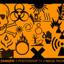 Danger. Photoshop 7 Brushes.