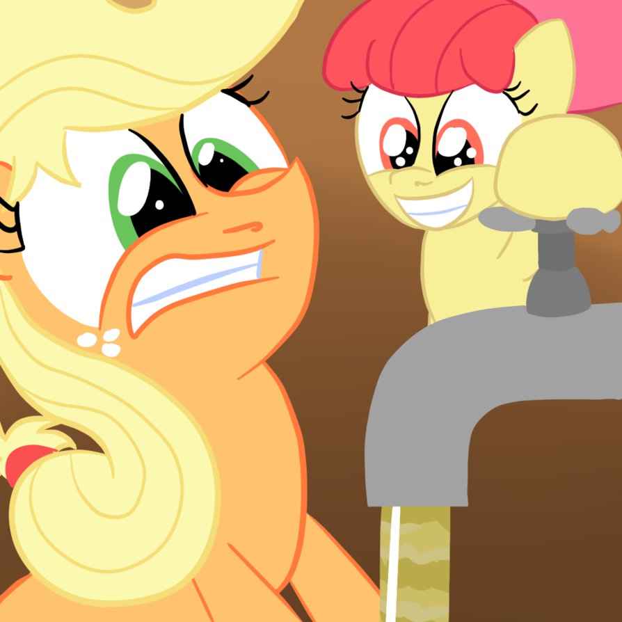 granny smith mlp shaking her but granny smith mlp shaking her but