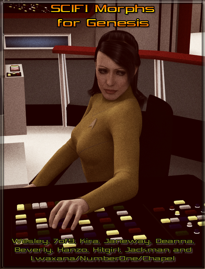 Scifi Morphs for Genesis by PDSmith