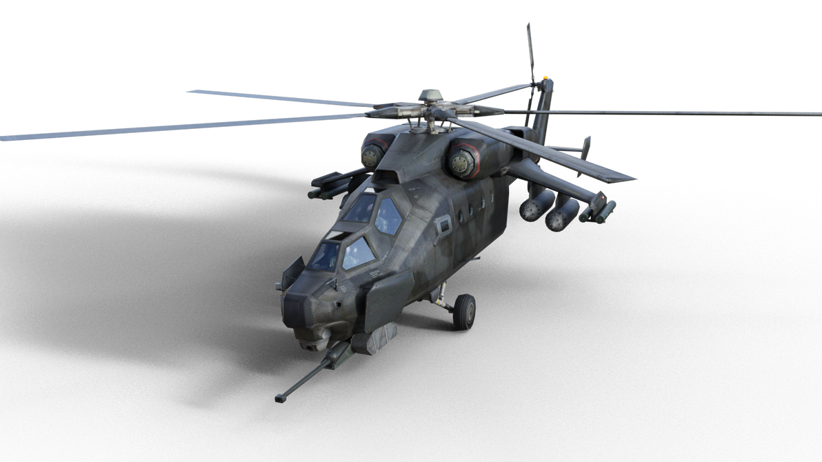 MGSV HP-48 Krokodil v1.1 for Daz3D [FREEBIE] by VileMastiff