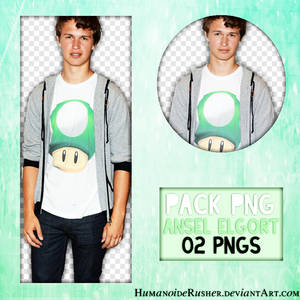 Ansel Elgort| Pack PNG