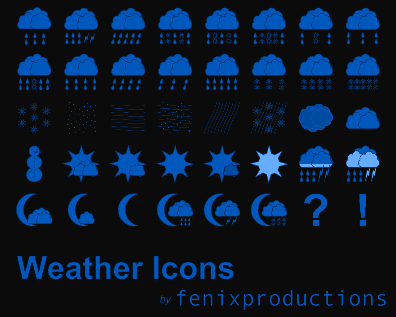 Weather Icons