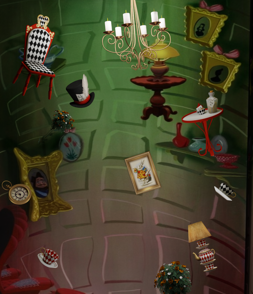 Down The Rabbit Hole Scene by oteroscenes on DeviantArt