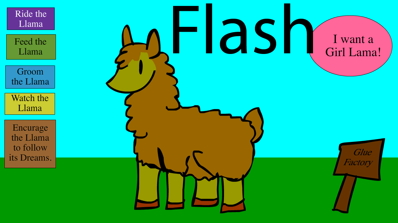 My Pet Llama Game