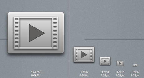 Grey Media player