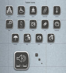 Tablet icons